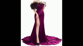 40+ TRENDY Velvet Gowns for Beautiful Women