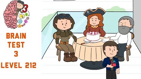 Brain Test 3 Level 212 Pierre wants to surprise Alyx Walkthrough