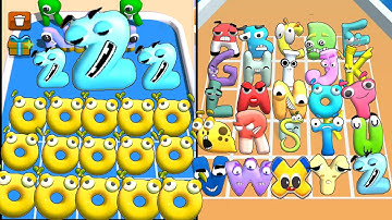 Merge ALPHABET LORE Run Vs Merge ABC Letter Go, Number Lore ⭐⭐⭐⭐⭐ abcdefghijklmnopqrstuvwxyz