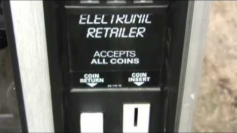 Slow motion vending machine explosion