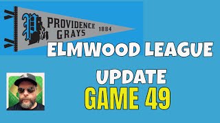 Exciting News from the Strat-O-Matic Baseball Elmwood League: Game 49 Recap!