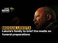 Lekota's family to brief the media on funeral preparations