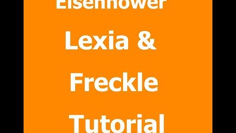 Logging into Lexia & Freckle through your Clever Account