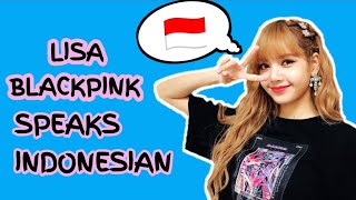 LISA BLACKPINK X TOKOPEDIA | LISA NGOMONG PAKAI BAHASA INDONESIA | LISA GOOD AT SPEAKING INDONESIAN