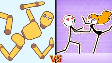 Ragdoll Break Vs Through The Wall 🤓🤷‍♀️💃🤖 Max All Levels Android iOS Gameplay Ep 117