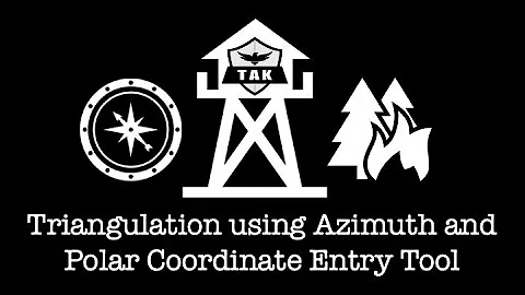 ATAK - Triangulation using the Polar Coordinate Entry Tool