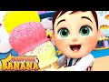 El Baile de las Bolas Heladas (The Dance of the Ice Cream Scoops) - cancion de bebe | Banana Cartoon