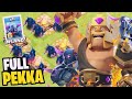 NA MORAL.. A MÃO DO FARM CHEGOU A TREMER! TESTE INSANO FULL PEKKA NÍVEL MÁXIMO!  CLASH OF CLANS