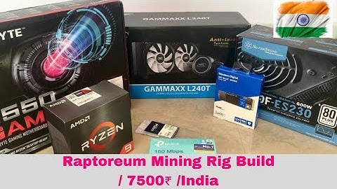 5900X Raptoreum Mining Rig Components /75000₹ / India/ Hindi