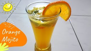 Orange Mojito | ஆரஞ்சு மோஜிடோ | Instant Summer Drink | Summer Recipes | By Naguvin Samayal