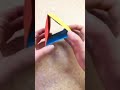 How To Make a Paper MOVING FLEXAGON Origami - Fun & Easy Origami#shorts