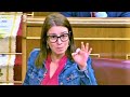 Adriana Lastra explota contra el PP por interrupciones a la ex ministra Garcedo