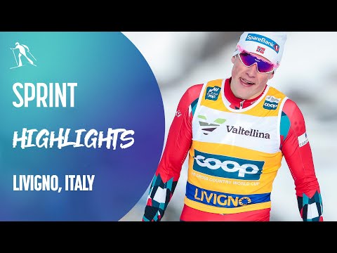 Johannes Hoesflot Klaebo edges Jouve and other rivals | Livigno | FIS Cross Country