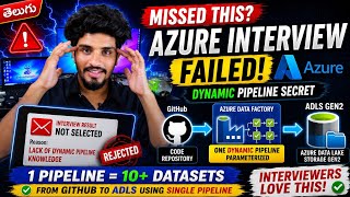 🔥 This One Azure Concept Is Getting Candidates Rejected | Azure Dynamic Pipeline Tutorial