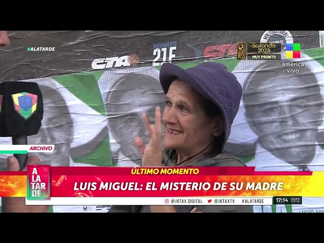 La ENTREVISTA de LUIS VENTURA a la SUPUESTA MADRE de LUIS MIGUEL en ARGENTINA class=