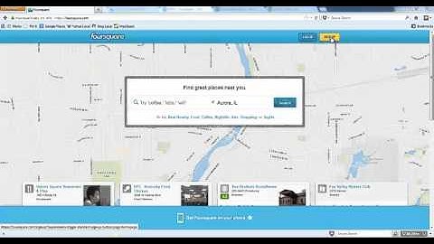 How to Set Up a Personal Account on Foursquare