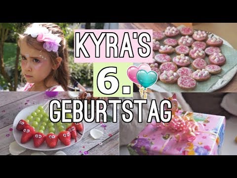 KINDERGEBURTSTAG ? Kyra wird 6! Party planen #MamaVLOG