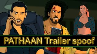 Pathaan trailer spoof - Shahruk khan