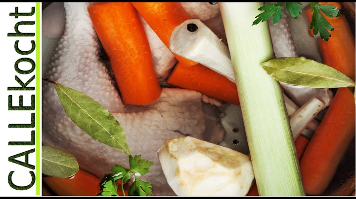 Gute Hhnerbrhe selber kochen. Omas Rezept fr beste...