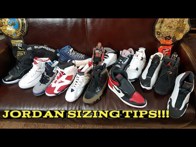 HOW AIR JORDANS FIT *SIZING TIPS 