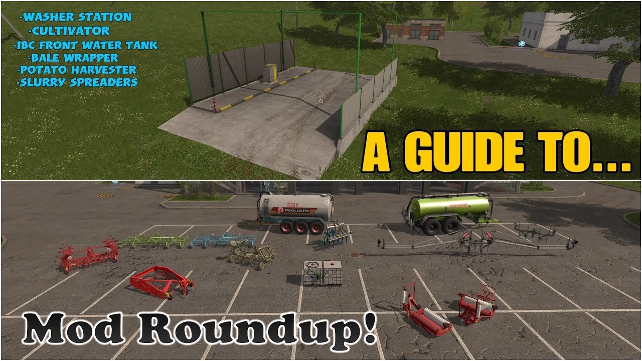 Farming Simulator 17 PS4: A Guide to Mod Roundup!! (Multiple