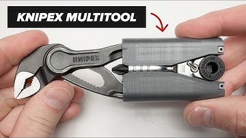 Level up your Knipex Pliers: Add a rachet, screwdriver, tweezers and more! [SOLD OUT - MAKING MORE!]