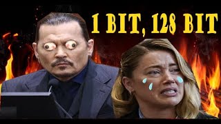 Amber Heard vs Johnny Depp trial 1 Bit 2 Bit 4 Bit 8 Bit... to 8192 Bit ( ͡° ͜ʖ ͡°) (ᵔᴥᵔ)