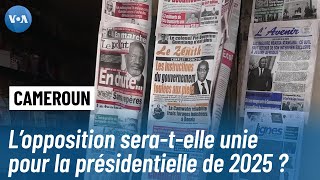 L’opposition camerounaise à la recherche d'un candidat unique pour la présidentielle de 2025