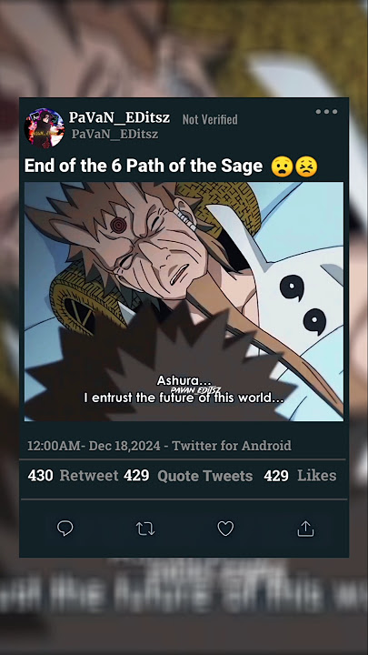 Hagoromo Death 😣 || #shorts #naruto#anime