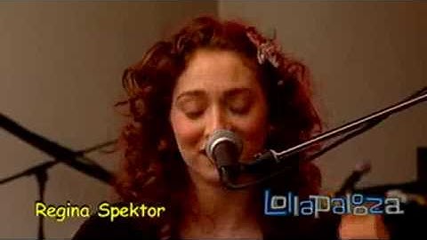 Regina Spektor - Fidelity (Lollapalooza 2007)