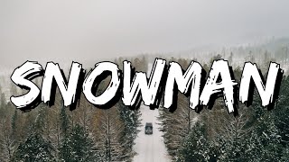 Sia - Snowman (Lyrics) [4k]