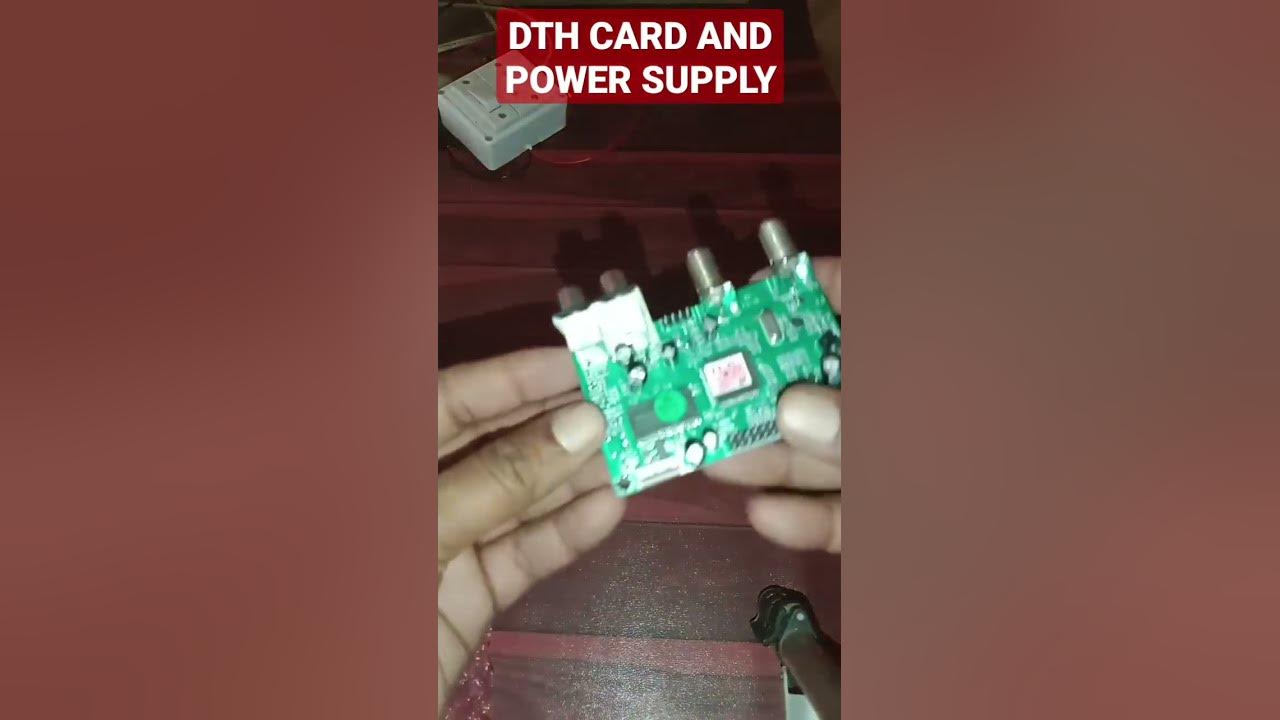 dth card and power supply dth reciver smps and motherboard.#shorts