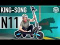 Unboxing high tech escooter  kingsong n11 cheetah