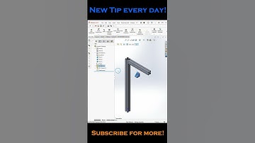 Solidworks Tip of the Day: Fixed vs. Floating Components #shorts