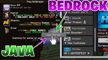 How to join my Minecraft Server | Java and Bedrock Crossplay
