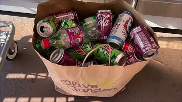 Small Collection, Returning Bottles and Cans with the Tomra T-90 RVMs