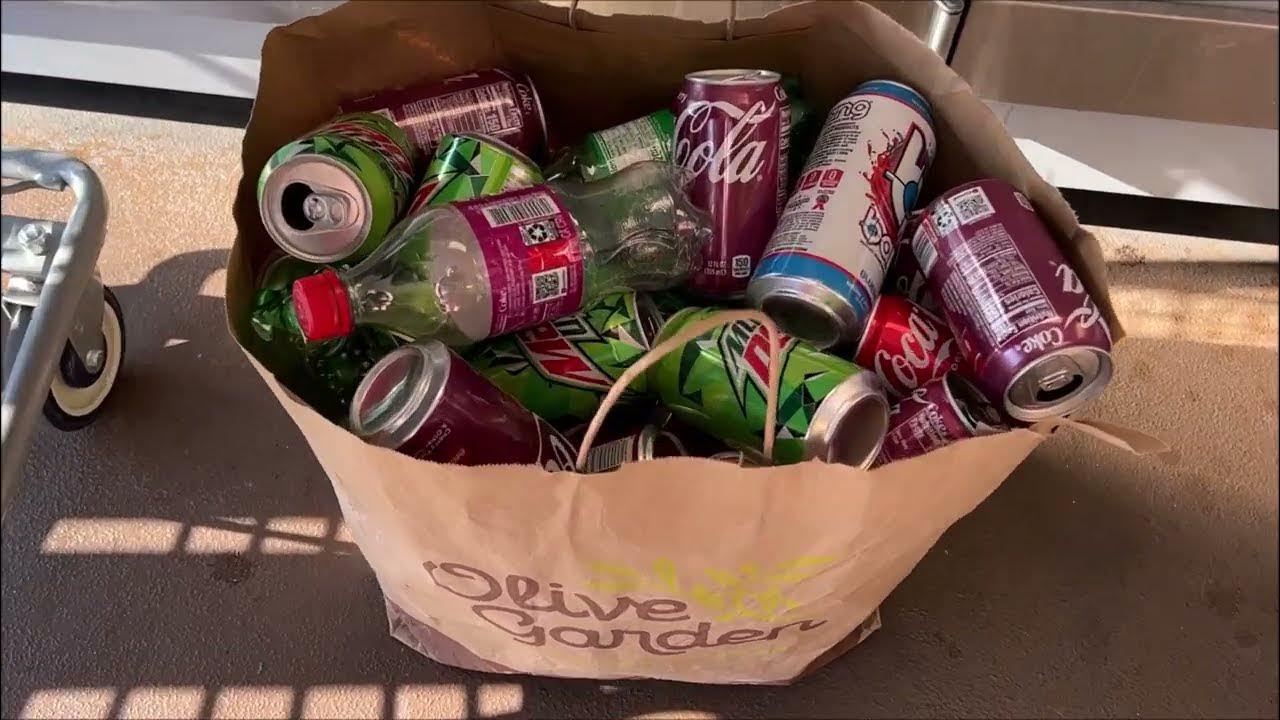 Small Collection, Returning Bottles and Cans with the Tomra T90 RVMs