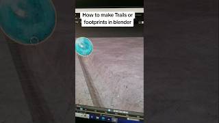 Footprint trail tutorial #blender  #fypage  #animation  #bossposes  #filmmaker