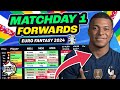 Euro fantasy md1 best forwards  euro 2024 fantasy football