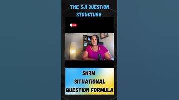 SHRM SJI QUESTION FORMULA