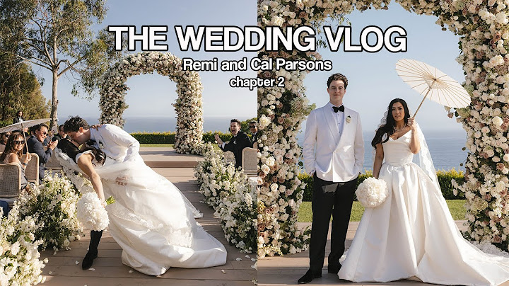 THE WEDDING VLOG | Remi & Cal Get Married!! Part Two
