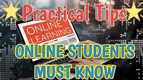ONLINE CLASSROOM RULES | Virtual Classroom | Practical Tips for online distance learning | Bes TV