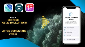 How to Restore iOS 26 Backup to iOS 18 on MAC | Restore iPhone from Backup iOS 26