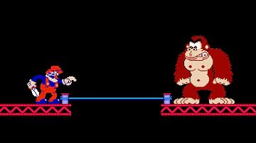 "Take one step on that rope and I'll cut it!" | Mario Vs. Donkey Kong | 8-bit Animation