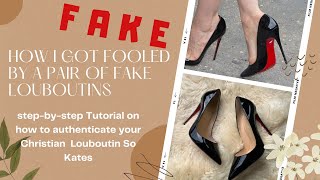 Step-by-step Christian Louboutin So Kate Pumps Authentication 