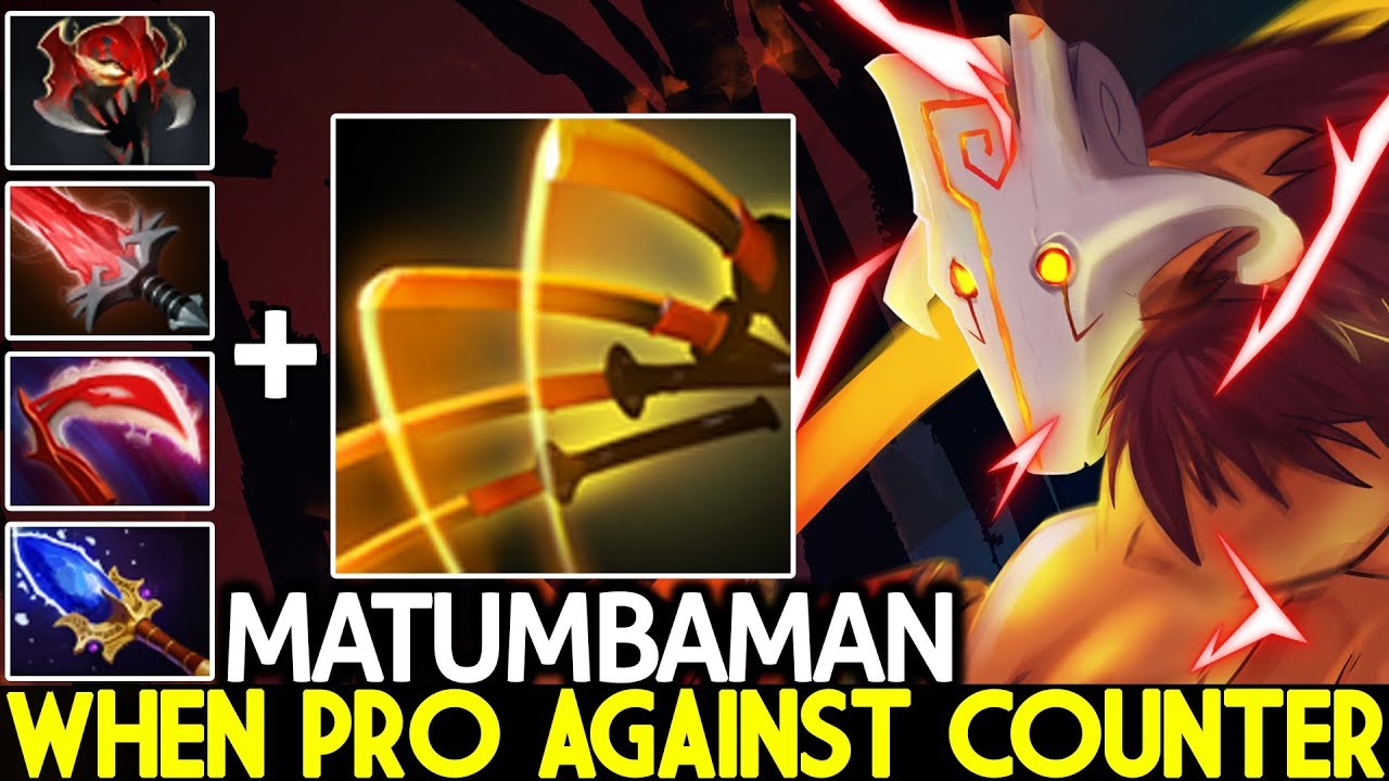 MATUMBAMAN [Juggernaut] When Pro against Counter Timbersaw Mid 7.24 Dota 2