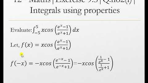 Class 12 | EX-9.3 | Q.no:2(i) | Applications Of Integrations | Chapter-9 | KT