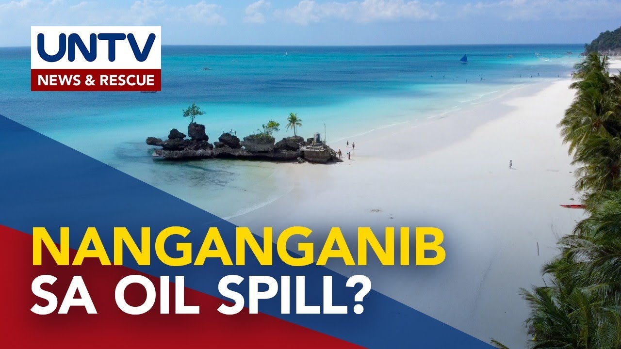 Boracay Island, nakaalerto sa posibleng pagkalat ng oil spill mula sa