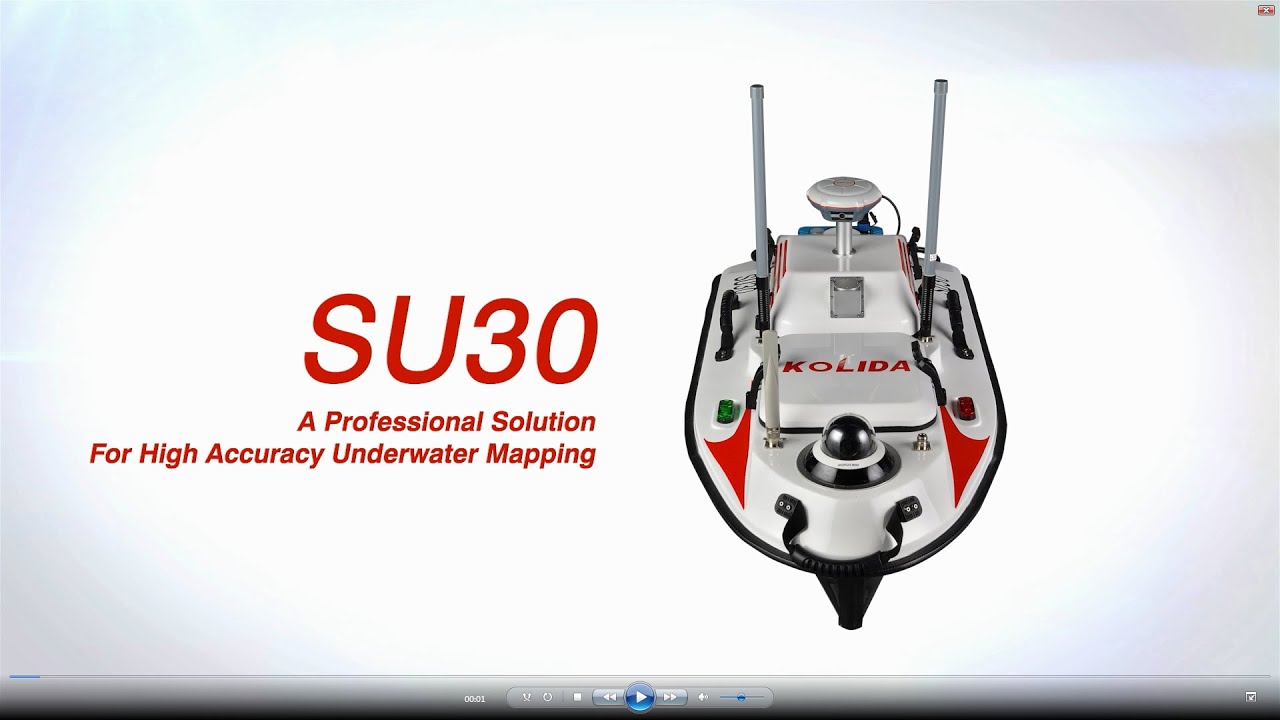 SU30 surveying boat, kolida, professional manufacturer of surveying equipment and solutions
