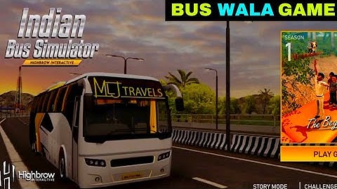 Bus Wala Game - Indian Bus Simulator By Highbrow Interactive Gameplay